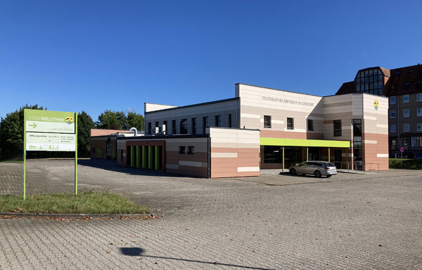Stadtbibliothek Ebersbach-Neugersdorf - Aussenansicht
