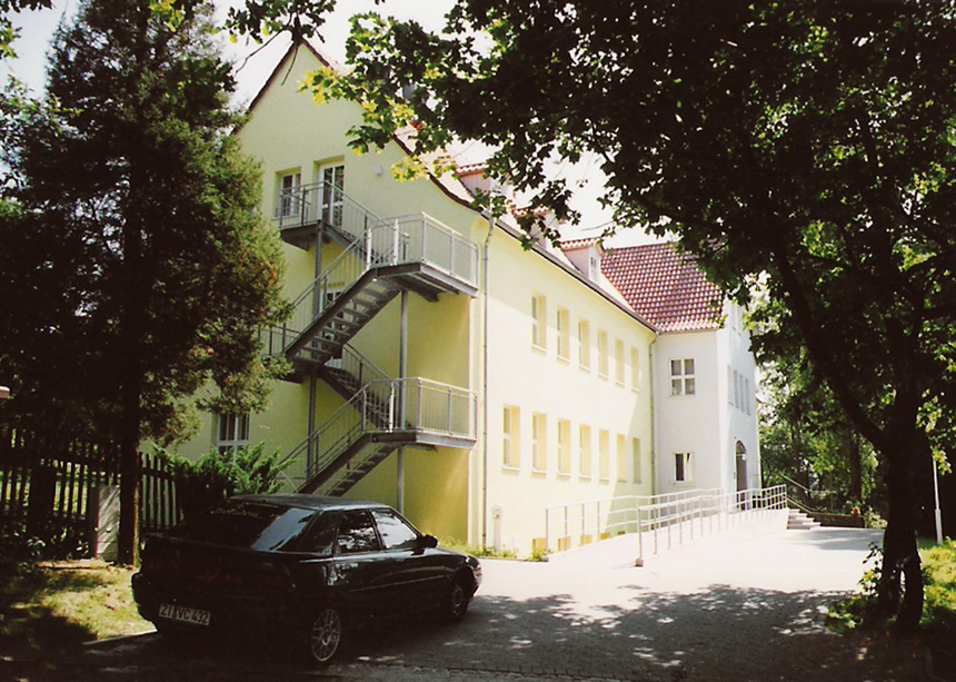 Pflegestift an der Bleichstraße in Ebersbach-Neugersdorf - Fassadendetail